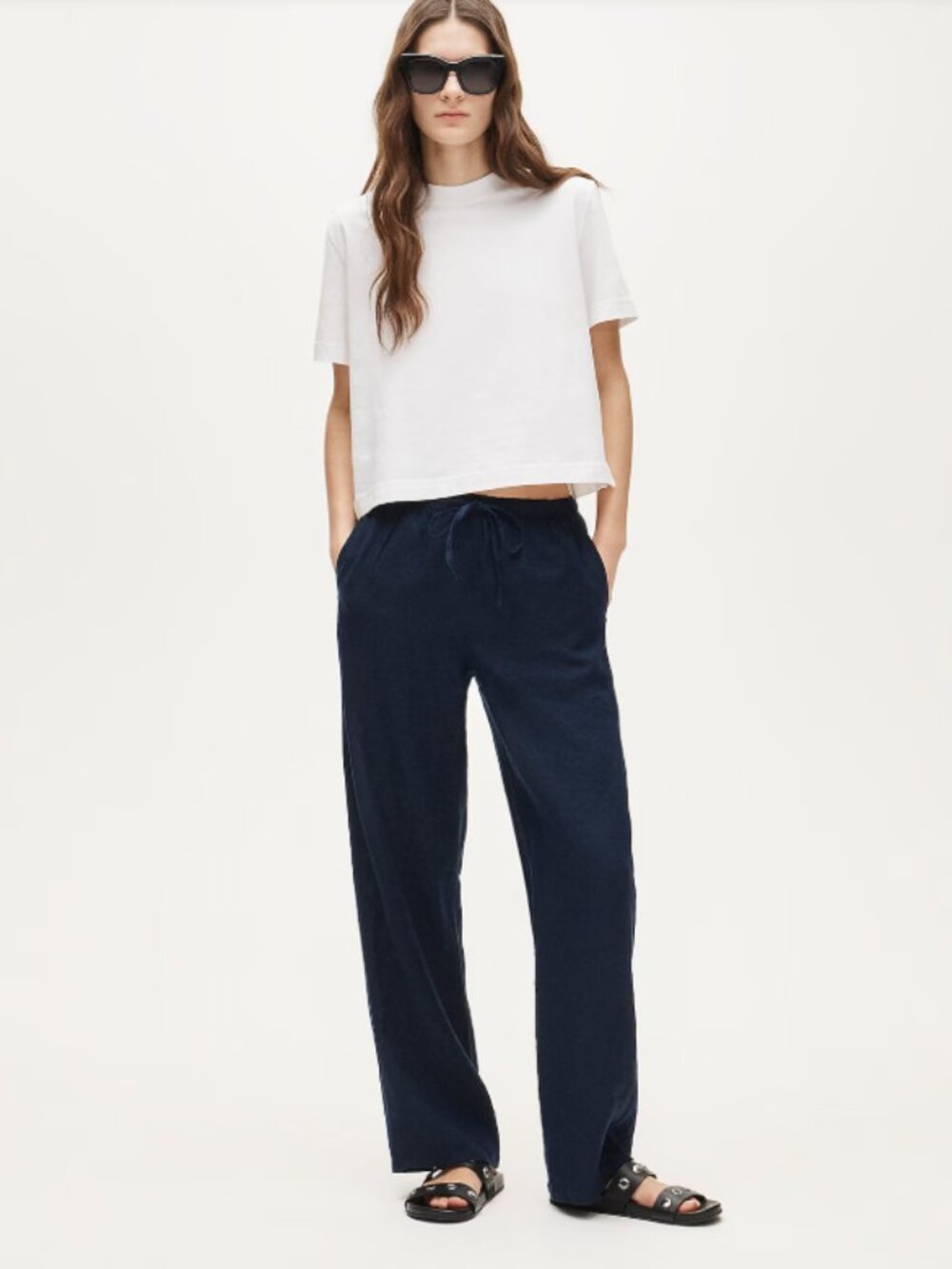 J. Crew Soleil Pant in Linen